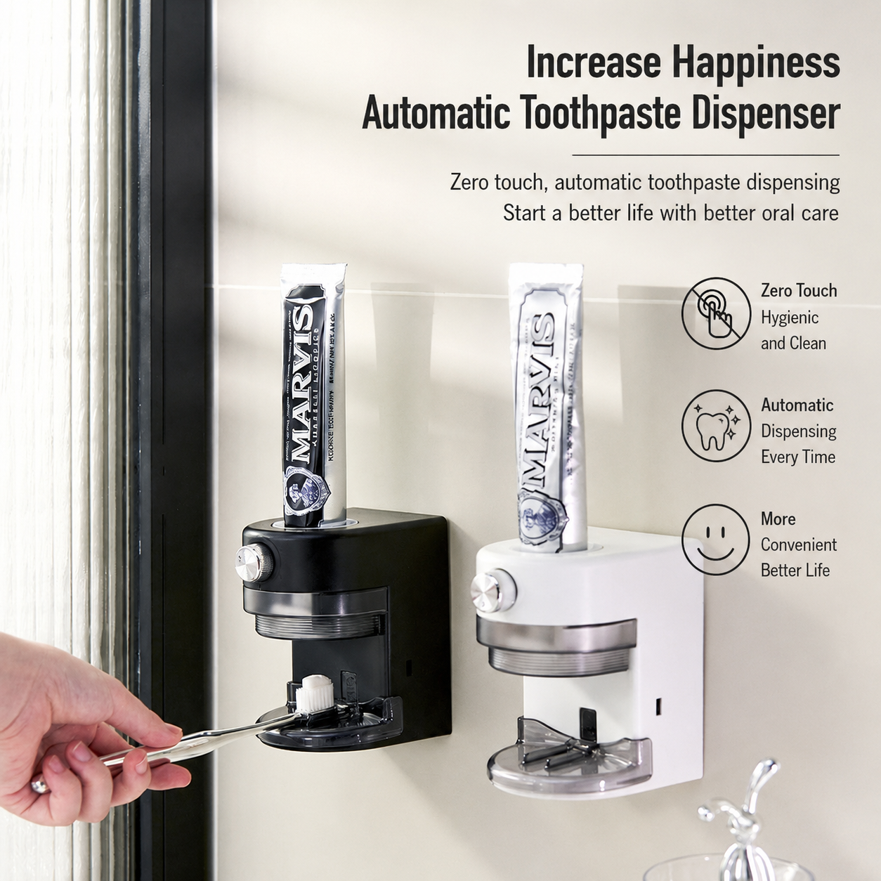 Smart Touchless Toothpaste Dispenser